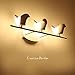 Produktbild CLLCR Wandleuchte - Home Hotel Beleuchtung Kreative Nacht LED Birdie Wandleuchte Treppe Flur Gang Schlafzimmer Wohnzimmer Dekoration Nachtlicht 18 Watt, 47 * 10 * 17 cm