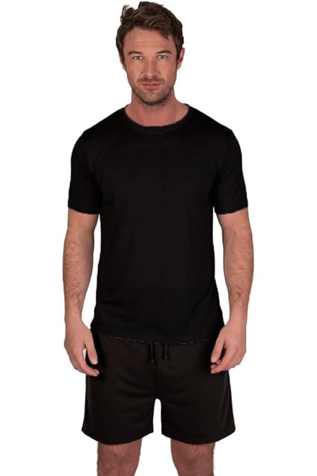 Aseniza Pyjama Homme Coton Ete Court Ensembles De Pyjama U00e0