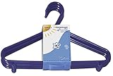 Bieco 90032140 - Kinder Kleiderbügel Kunststoff 32 Stück blau