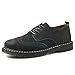 Produktbild Best-choise Herrenmode Oxford Casual Classic Carving Schnürschuh Faux Fleece Inside Brogue Schuhe (konventionell optional) Blickfang (Color : Grau, Größe : 42 EU)