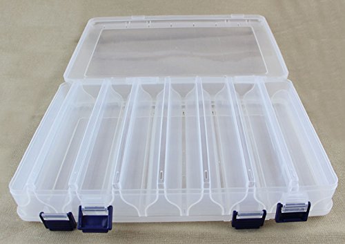 Plastikbox Angelbox Köderbox zubehörbox Angel Box TACKLEBOX (JCB203) - 4