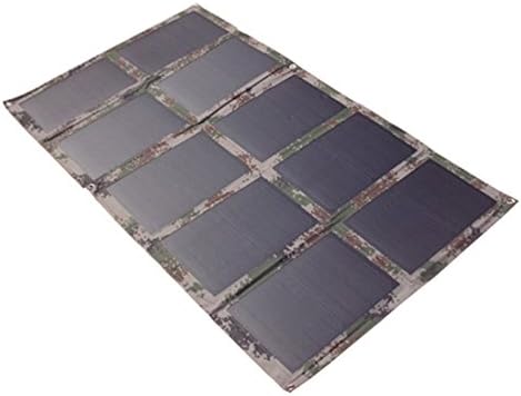 GGX Eenergy 100W Foldable Solar Panel+12V Car Battery Charger+Solar Powered Charger for Laptop Computer+Solar Panel Charger (digital camouflage)