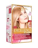 L'Oreal Paris Excellence Creme Tinte Permanente Tono 9.1 Rubio Muy Claro Ceniza