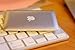 SILVER Apple MacBook Air design portable pocket mini make up cosmetic mirror