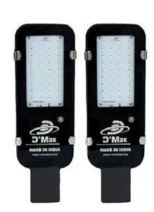D?Mak Big 24 Watt Waterproof White Street Light Outdoor Industrial LED Light Pack of 02 with 2 Year Warranty - | street light | | waterproof street light |