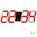 Produktbild LED Skeleton Hohlwand- Wecker Multi-Funktions-Timer 24/12 Stunden-Anzeige elektronische Digitaluhr mit Fernbedienung Sunlera
