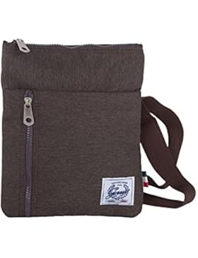 Umgehängt herren GIANMARCO VENTURI braun bandolier Taschen Kleine platt VF108