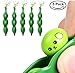Produktbild Zonster Lustige Gesichtsausdrücke Squeeze Bean Fidget Spielzeug, ideal für Kinder und Release Erwachsene Stress und Angst, OCD, ADD, ADHD