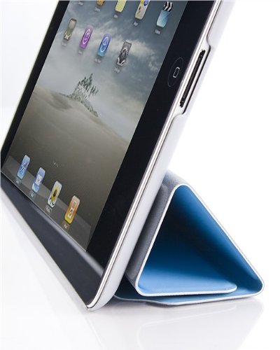 iPad 4 Hülle – VEO Ultra Dünnes Smart Cover mit Stand & Schlaf-Funktion für iPad 4. (Mit Retina), 3 & 2, BLAU - 5