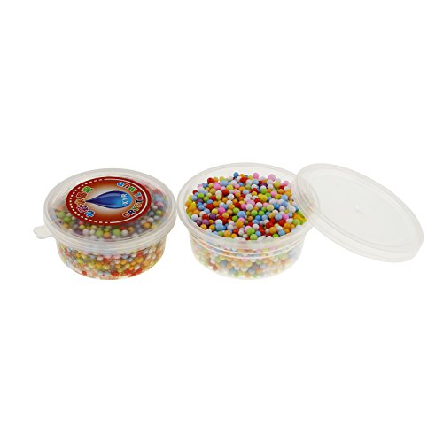 15 Pack Schaumstoff Ball Vorratsdosen mit Deckel für 20 g schlamm - 4