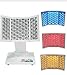 ZJchao LED Photon Beauty Light - Face Collagen Facial Skin Rejuvenation Phototherapy 3 Therapy Colors Red/Blue/Yellow - Table Top