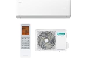 Hisense Uni Air Climatizzatore 12000 Btu, 57dB(A), R32, Tecnologia inverter, Air Purification, Self-Cleaning, Timer, Oscillazione automatica, WiFi, Nuovo Modello 2025, A+++/A++