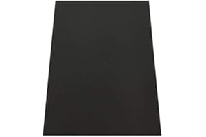 FIRST4MAGNETS FerroFlex® A4 Flexible 3M Self Adhesive & Black Chalkboard Ferrous Sheet for Walls, Office, Home and Creating Instant Surfaces Magnets Will Attract to - 1 Sheet