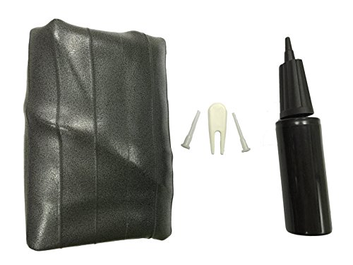 Gymnastikball Erdnussball Therapie Rolle Physioroll Physio Rolle Ball ca. 100 x 50 cm Anthrazit Fitnessball Doppelball Yoga Pilates Eggball Eierball Peanut Ball - 3