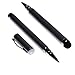 Produktbild wortek Universal 2 in 1 Kugelschreiber Eingabestift + Stylus Touch Pen für kapazitive Displays (Apple iPhone, iPad, iPod, Samsung Galaxy S4, S5, Tab, Note etc.) Silber