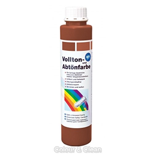 Pufas fix 2000 Volltonfarbe und Abtönfarbe 750 ml Farbton: 902 Ziegelrot - 2