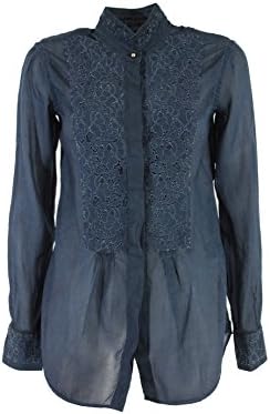 THE CRAFTERS PETTEGOLE MODEL D3JPSX004 SHIRT sky blue blue Size:40