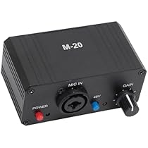 Preamplificatore Microfono Professionale Con Equalizzatore 3 Band - 20dB Gain - USB-C - Per Home Studio - Foto 13