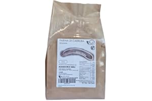 MANDORLE MELI Farina di Carruba Siciliana - 100% Naturale e Senza Glutine - Ricca di Fibre, Vitamine e Minerali - Ideale per Dolci, Pane e Pasta Fresca (1kg)