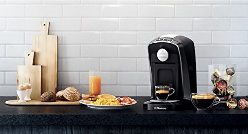 Tchibo Saeco Cafissimo Tuttocaffé Kapselmaschine (für Kaffee, Espresso, Caffé Crema und Tee) schwarz - 4
