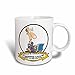Produktbild 3dRose 103068_6 Lustige Tasse mit Cartoon-Motiv"Worlds Greatest Computer Addict", 325 ml, Blau