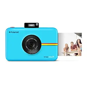 Polaroid Snap Touch Instant Print Digital Camera with LCD Display (Blue) with Zink Zero Ink Printing Technology