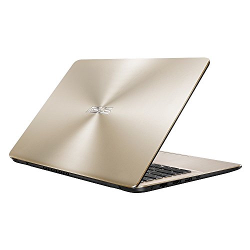 ASUS VivoBook X405UA-BM003T 14-inch Gold Laptop Intel Core i3-7100U 2 4 GHz Processor  4GB RAM  128GB SSD  Full HD Display  1920 x 1080 Resolution   H