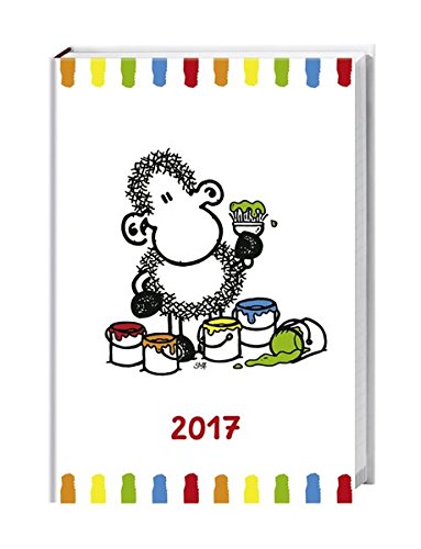 sheepworld 17-Monats-Kalenderbuch A6 - Kalender 2017: 17 Monate. Von August 2016 bis Dezember 2017.