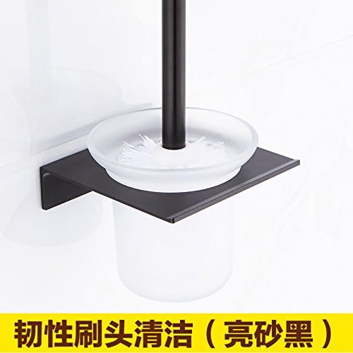 Sursy Toilet Brushes &amp; Holders Toilet From The Punch Toilet Brush Kit Space Aluminum Toilet Brush Soft Toilet Cup B