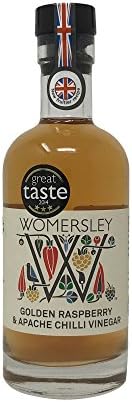 Womersley Golden Raspberry and Apache Chilli Vinegar, 250 g