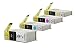 Produktbild Inkadoo® Tinte passend für Lexmark Platinum Pro 908 ersetzt Lexmark NO 100XL 0014N1092E - 0014N1095E - 4x Premium Drucker-Patrone Kompatibel - Schwarz, Cyan, Magenta, Gelb - 1 x 21 ml & 3 x 9,6 ml