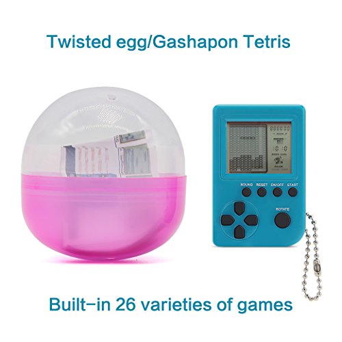 Preisvergleich Produktbild Hohe Qualität Tetris Spielkonsole kapsel spielzeug twisted egg gashapon spielzeug Gacha weihnachtsgeschenke Spielzeug Konsole Eingebaut 26 spielarten