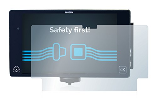 6x Savvies Displayschutzfolie für Atomos Shogun Folie Schutzfolie Displayfolie – Klar - 2