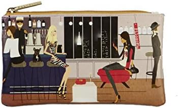 Filosofille Lined Make-Up Bag with New York Print 21 x 12 cm