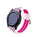 Produktbild BZLine® für Samsung Gear S3 Frontier/Classic Armband, Luxus Armband Silikon Uhrenarmband Ersatzband Replacement für Samsung Gear S3 Frontier / S3 Classic Smart Watch (G)