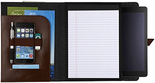 Preisvergleich Produktbild Balmain Paris Aktenmappe mit Innenauskleidung aus Scamoscia