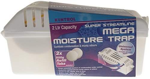 Preisvergleich Produktbild Kontrol Mega Luftentfeuchter / Raumentfeuchter, Off-White