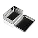 Produktbild Outstanding® Kleine leere Silber Flip Metall Aufbewahrungsbox Fall für Visitenkarten Briefmarken Sewing Kit Münze Candy Keys