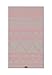 Produktbild Hawke & Thorn Cross Stitch Spa Towel, Baumwolle, Pink/Grau, 180 x 90 cm