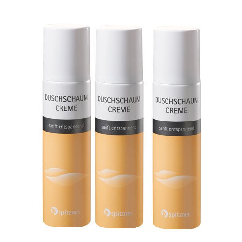 Duschschaum “Creme“ Sparpaket (3 x 150 ml) von Spitzner
