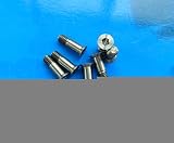 Outdoor Manager UK-Titanium Ti Jockey wheel bolts for Rear Derailleur Pulley Shimano SRAM 2pcs