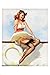 Produktbild Busty SAYLOR Pinup Girl Poster 24 x 36 Flirty Sex Appeal Rock erhöhte Hot.