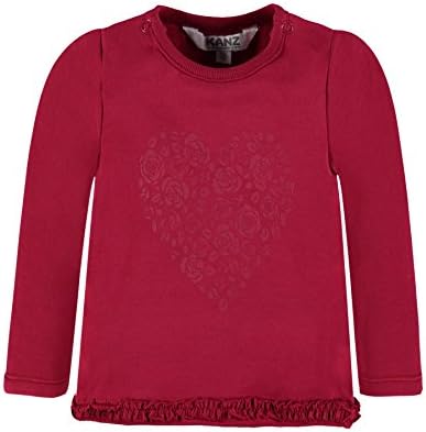 Kanz Girl's 1722013 T-Shirt, Rot (Persian Red 2007), 3-6 Months