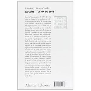 La constitución de 1978 (Alianza Ensayo)