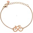 SAILBRACE Bracelet Rose Bike Chain, one size, Stainless Steel