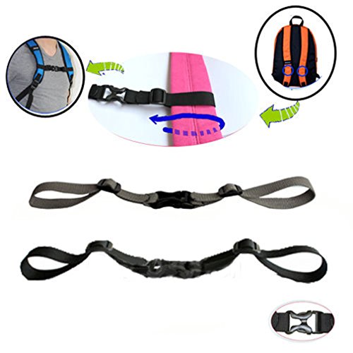 Preisvergleich Produktbild CanVivi Sicherheit Gurt verstellbare Gürtel Brustgurt Schwarz Gürtel
