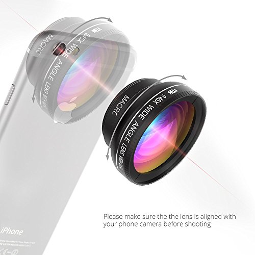 VicTsing Lenti Smartphone Cellulari Obiettivi 2-in-1 con 10X Macro per iPhone/Smartphone