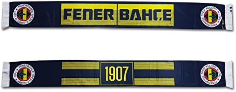 Fenerbahce Istanbul Remote Control 1907 Fan Scarf Kit 150 cm/Fenerbahçe Istanbul Spor Klübü Atki – Hunsu Sal/Original Licensed Product