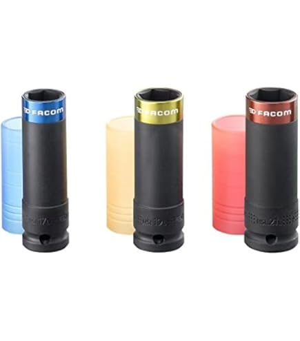 FACOM 1/2 inch Impact-dopsleutel 6-kant, lang, SW 17 mm, 1 stuk, NS.17LA