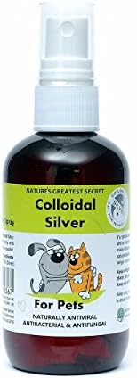 Dog Cat Antisceptic Inflamation Wound cleaner Colloidal Silver 100ml Many uses